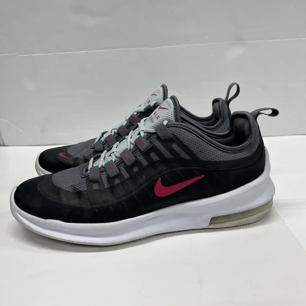 Nike Unisex Kids Air Max Axis AH5226-001 Black Lace Up Running Sneakers Size 7Y